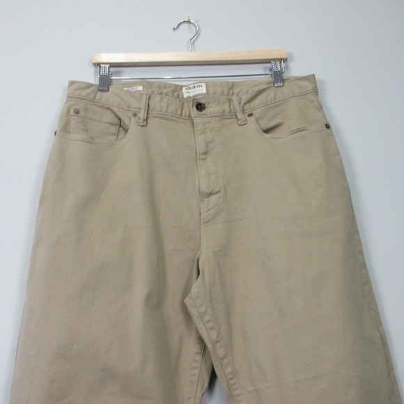 Todd Snyder Relaxed Fit Chino Pants Women 34X30 Beige Cotton Blend Straight 714 - Picture 2 of 11